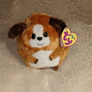 Beanie Ballz Bandit The Dog In Ball